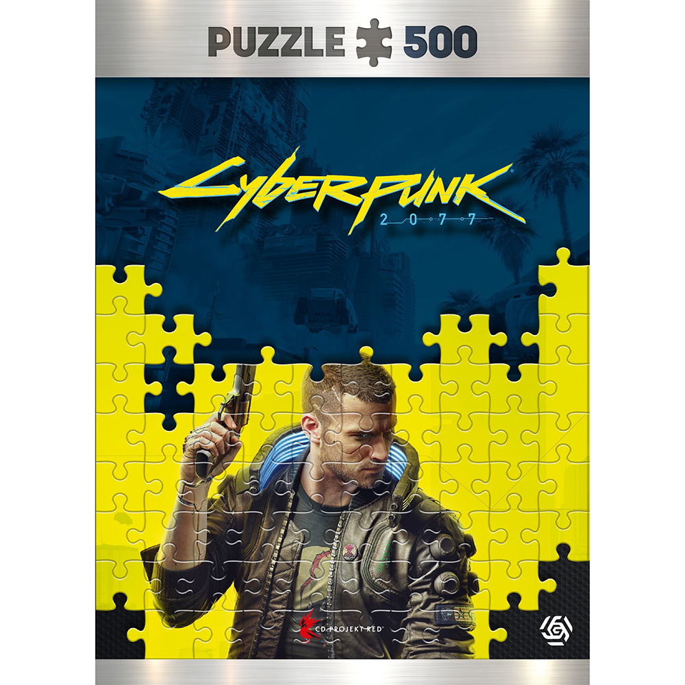 Пазлы GOODLOOT Cyberpunk 2077: Male V 500 эл. (5908305231462) Пазлы классический