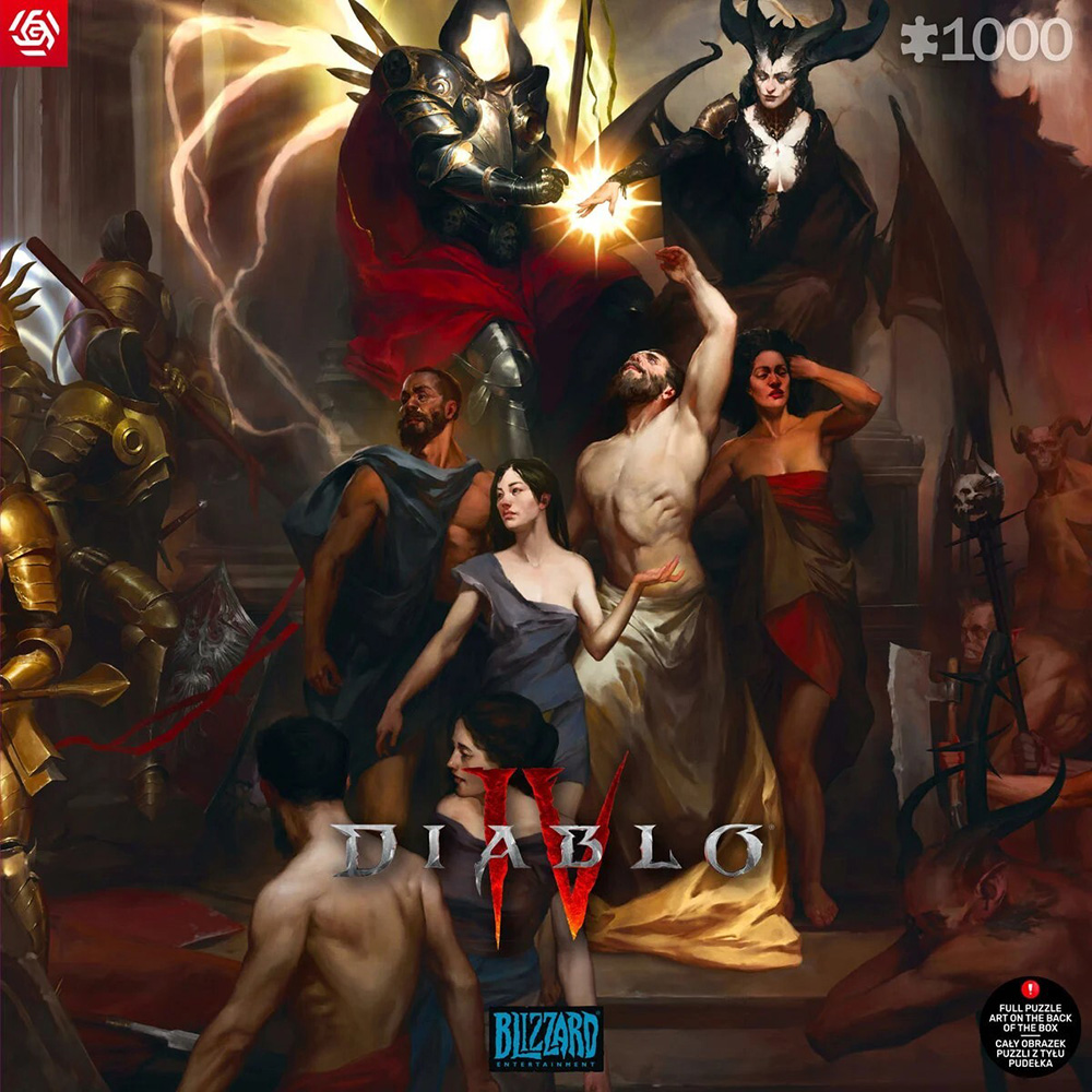 Пазли GOODLOOT Diablo IV Birth of Nephalem 1000 ел. (5908305249641) Для кого універсально