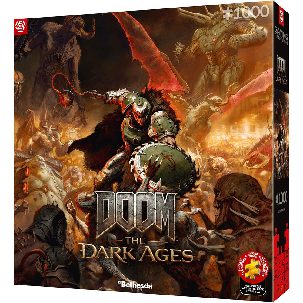 Пазлы GOODLOOT Doom Dark Ages Slayer`s Rage 1000 эл. (5908305249771) Количество элементов 1000