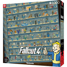 Пазлы GOODLOOT Fallout 4 Perk Poster Puzzles 1000 эл. (5908305247937)