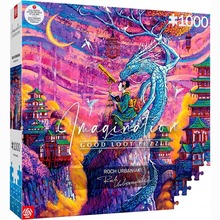 Пазл GOODLOOT Imagination: Roch Urbaniak Sakura & Ryu 1000 ел (5908305249740)