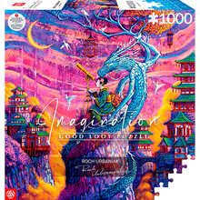 Пазл GOODLOOT Imagination: Roch Urbaniak Sakura & Ryu 1000 ел (5908305249740)