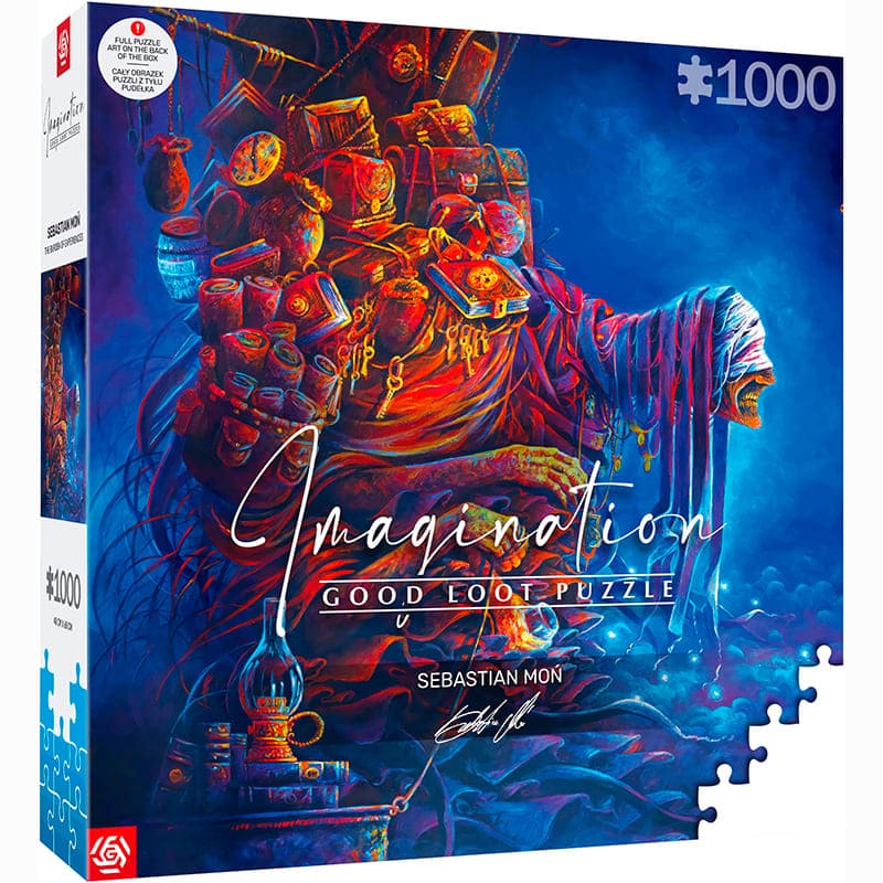 Пазл GOODLOOT Imagination: Sebastian Mon The burden of experiences 1000 эл (5908305249344) Предмет изучения логика 