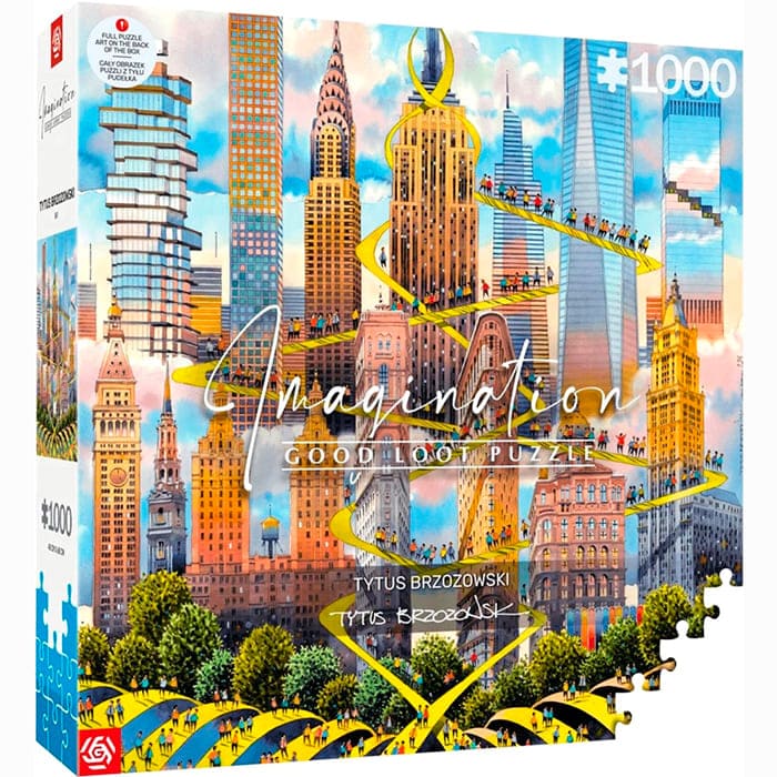 Покупка Пазл GOODLOOT Imagination: Tytus Brzozowski New York 1000 ел (5908305247999)