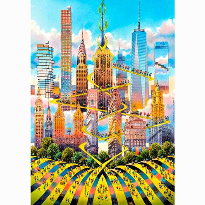 Пазл GOODLOOT Imagination: Tytus Brzozowski New York 1000 ел (5908305247999) Пазл GOODLOOT Imagination: Tytus Brzozowski New York 1000 ел (5908305247999)