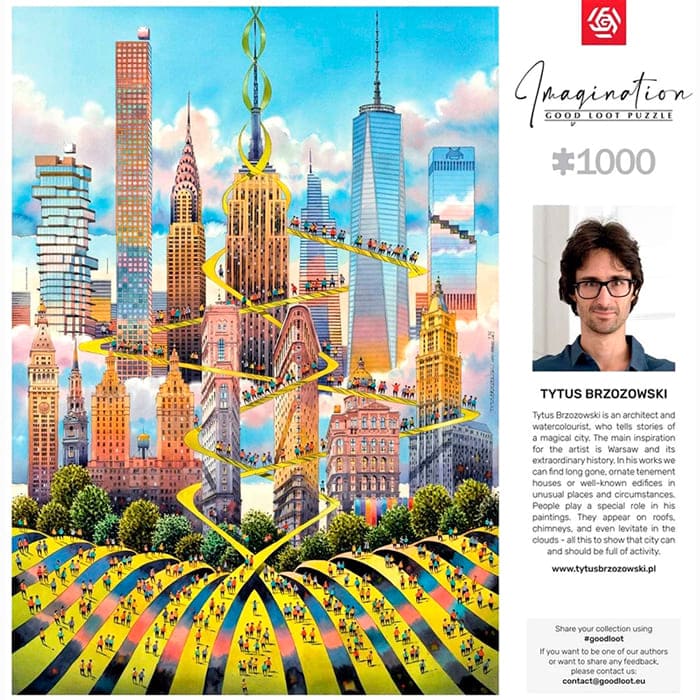 Пазл GOODLOOT Imagination: Tytus Brzozowski New York 1000 ел (5908305247999) Пазли класичний