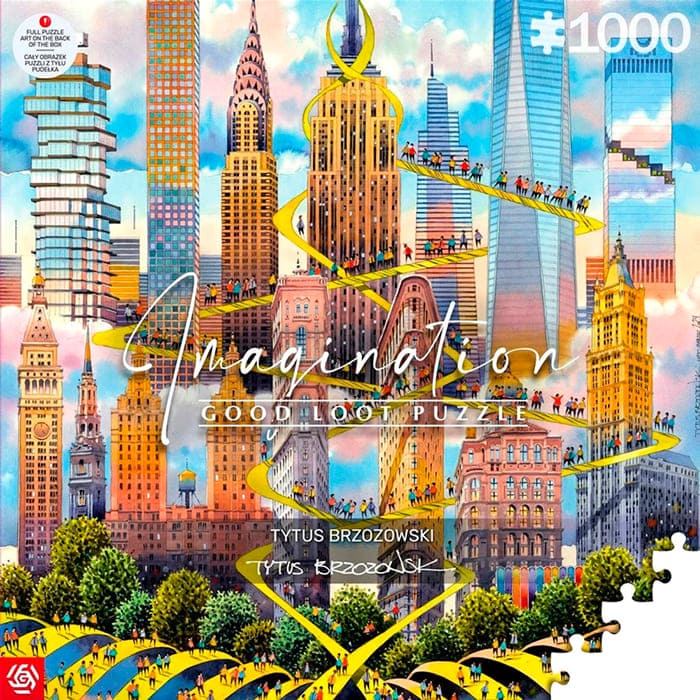 Пазл GOODLOOT Imagination: Tytus Brzozowski New York 1000 ел (5908305247999) Вік від 14 років