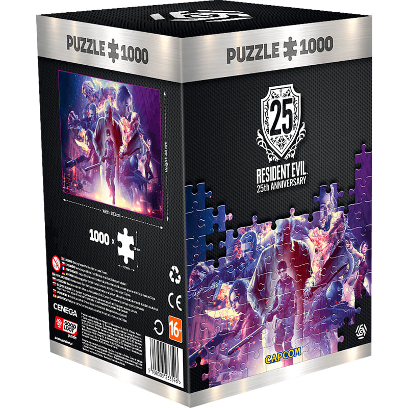 Пазл GOODLOOT Resident Evil: 25th Anniversary 1000 эл (5908305233596) Для кого универсально
