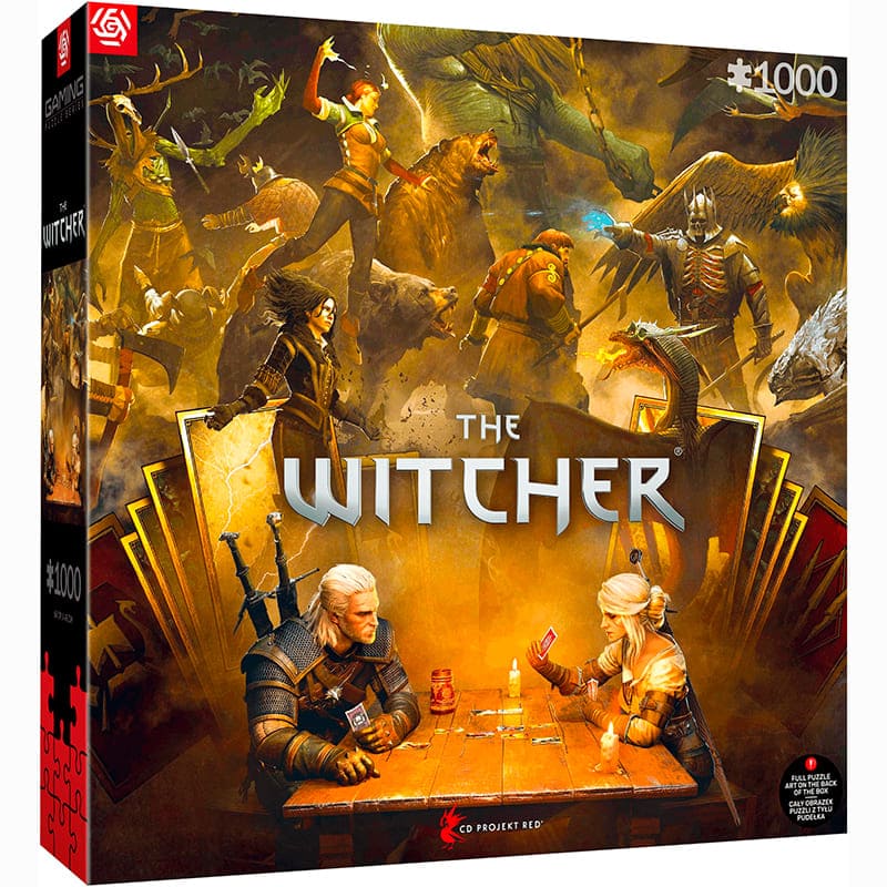 Пазл GOODLOOT The Witcher Playing Gwent 1000 ел (5908305249634) Вік від 8 років