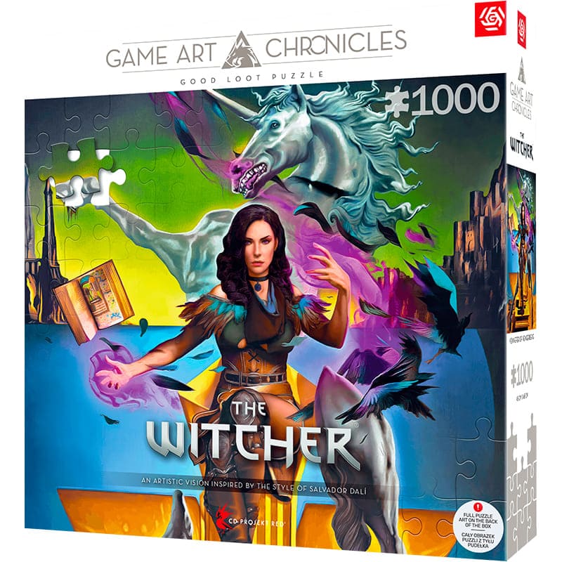 Пазл GOODLOOT The Witcher Yennefer & Salvador Dali 1000 эл (5908305247555) Для кого универсально