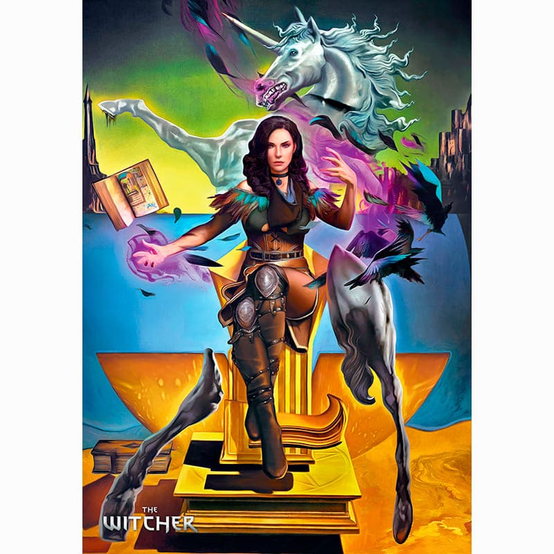 Фото Пазл GOODLOOT The Witcher Yennefer & Salvador Dali 1000 эл (5908305247555)