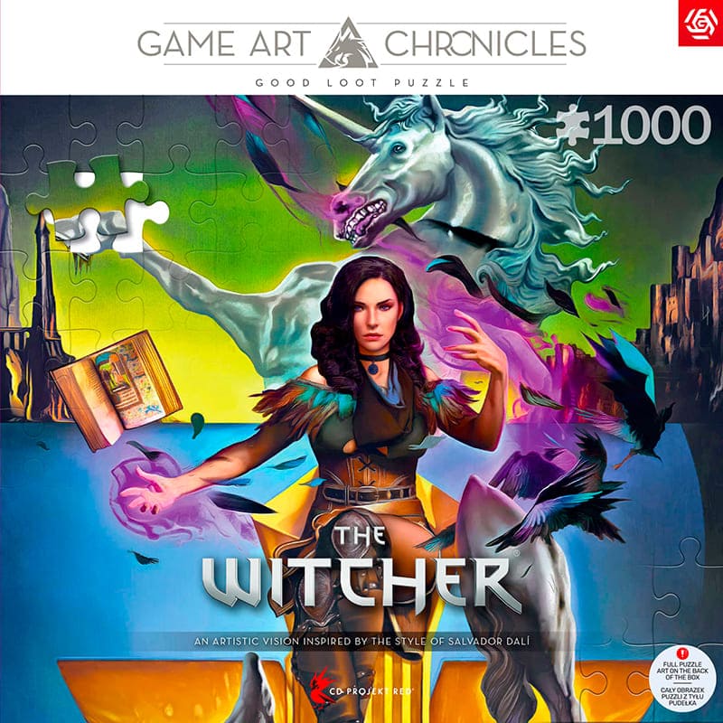 Внешний вид Пазл GOODLOOT The Witcher Yennefer & Salvador Dali 1000 эл (5908305247555)