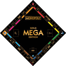 Настольная игра WINNING MOVES MONOPOLY Mega Gold - UK (WM02108-EN1-6)