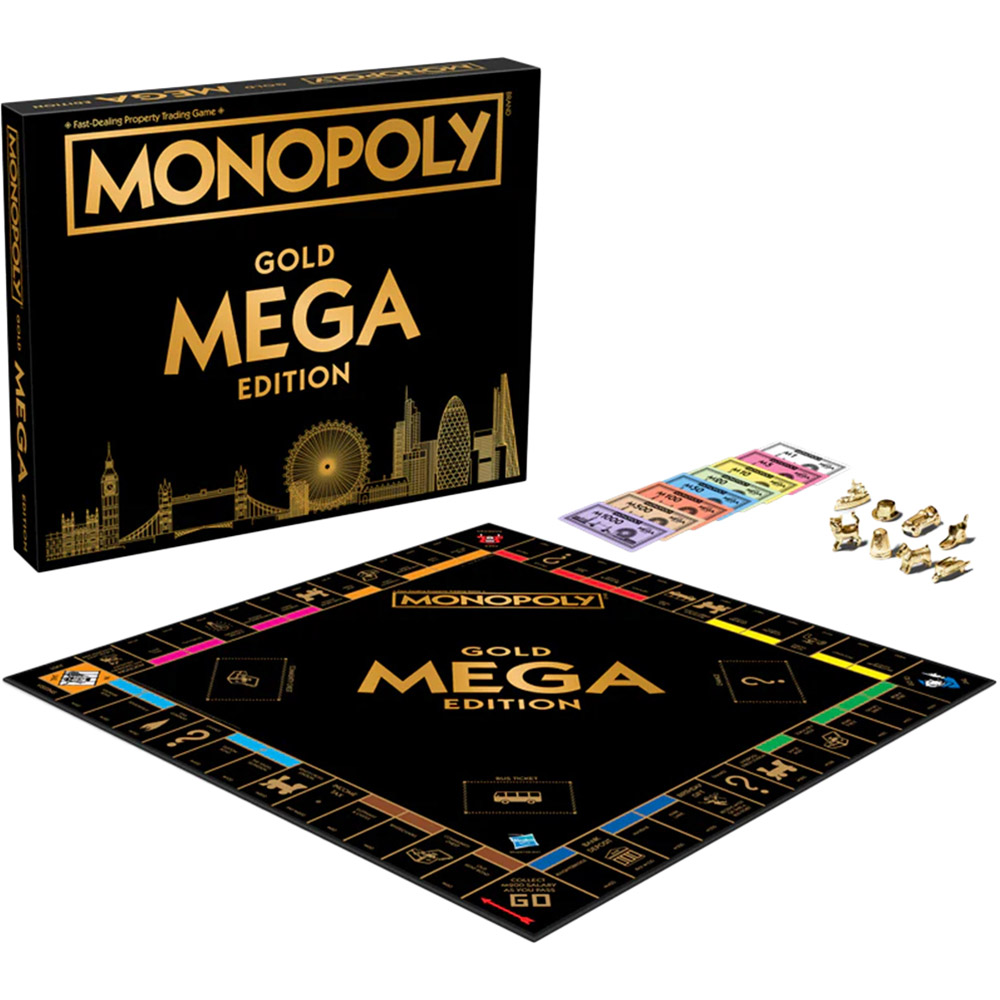 Настольная игра WINNING MOVES MONOPOLY Mega Gold - UK (WM02108-EN1-6) Для кого универсально
