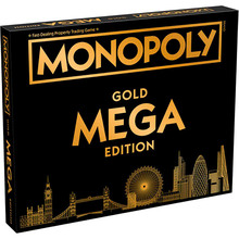 Настольная игра WINNING MOVES MONOPOLY Mega Gold - UK (WM02108-EN1-6)