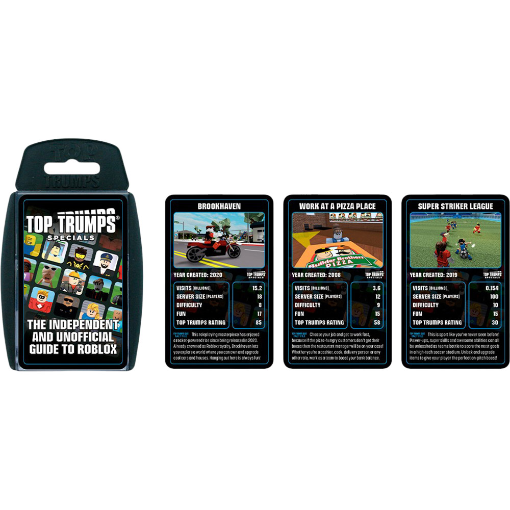 child WINNING MOVES гра ROBLOX The Independent and Unofficial Guide Top Trumps Winning Moves Цвет многоцветный