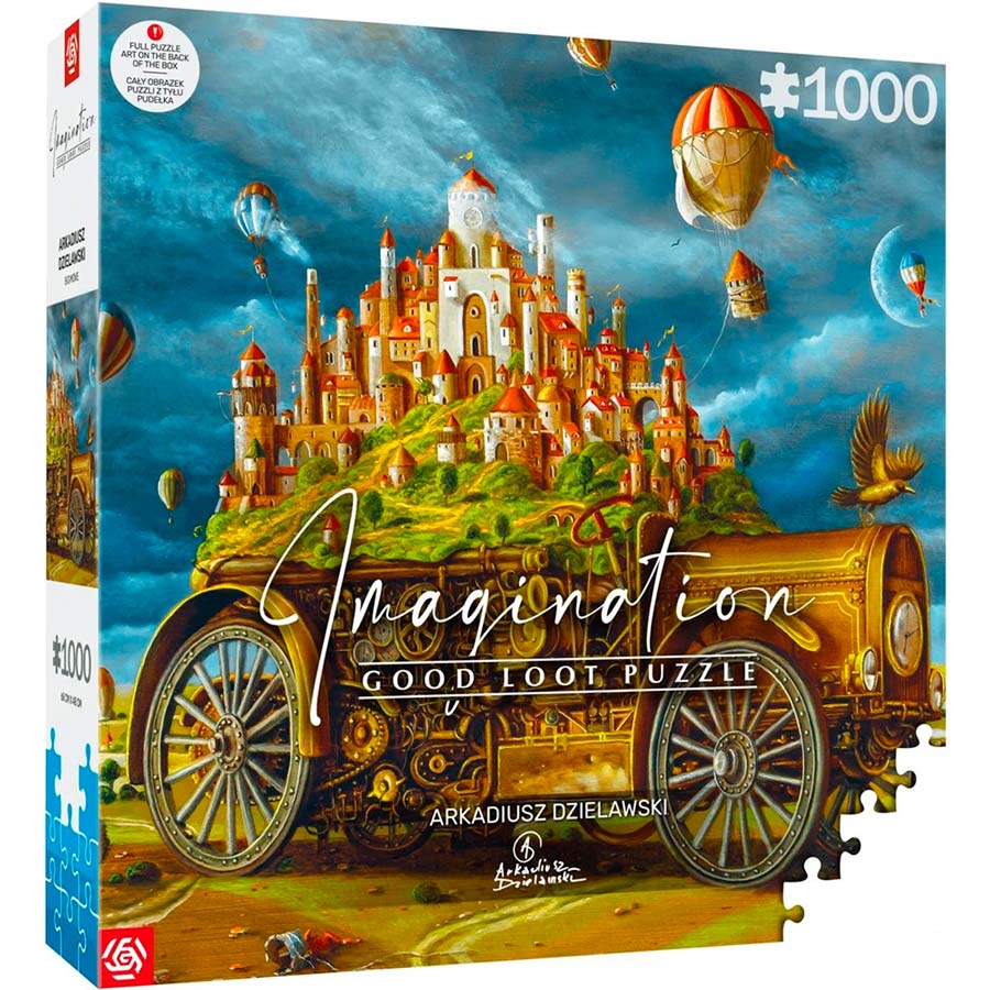 Пазл GOODLOOT Imagination: Arkadiusz Dzielawski Big move 1000 ел (5908305249368) Пазли класичний
