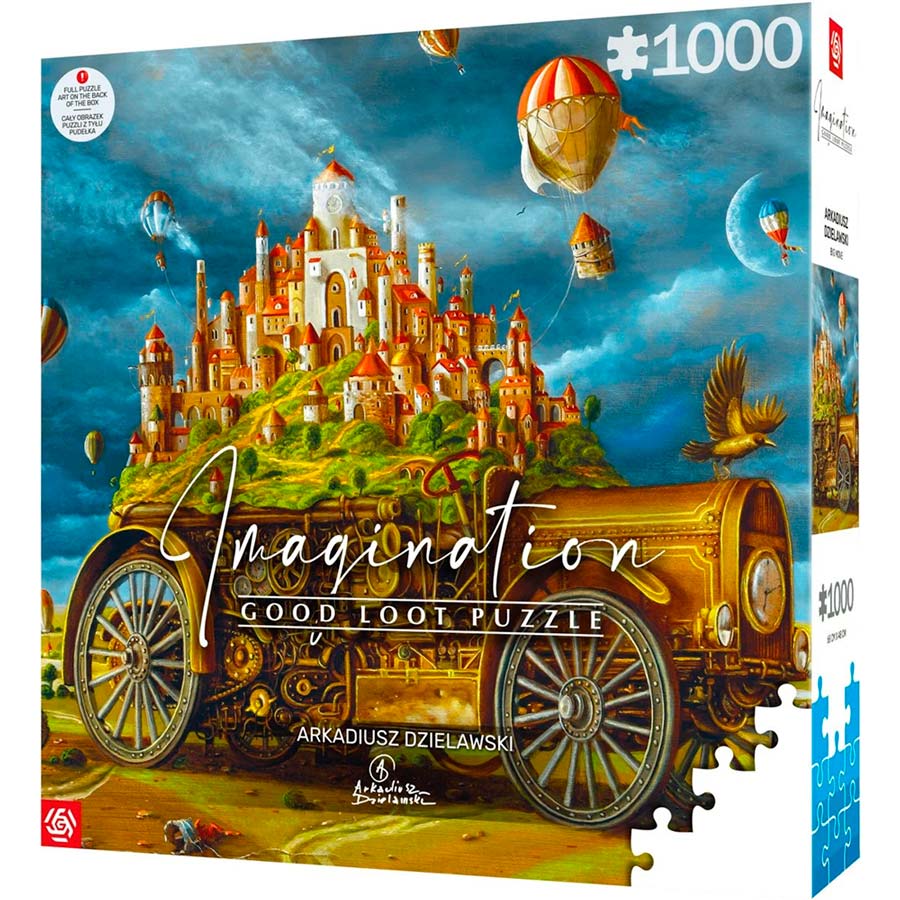 Пазл GOODLOOT Imagination: Arkadiusz Dzielawski Big move 1000 ел (5908305249368) Кількість елементів 1000