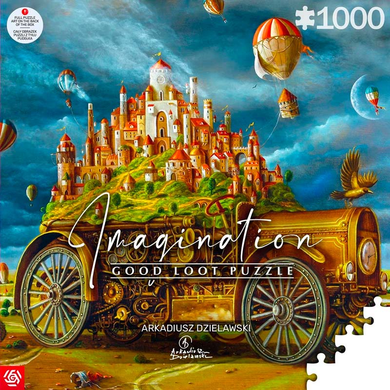 Зовнішній вигляд Пазл GOODLOOT Imagination: Arkadiusz Dzielawski Big move 1000 ел (5908305249368)