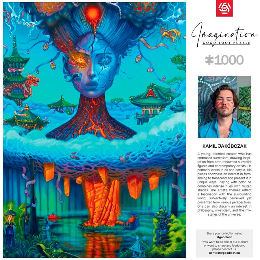Заказать Пазл GOODLOOT Imagination: Kamil Jakobczak Fuji 1000 эл (5908305247852)