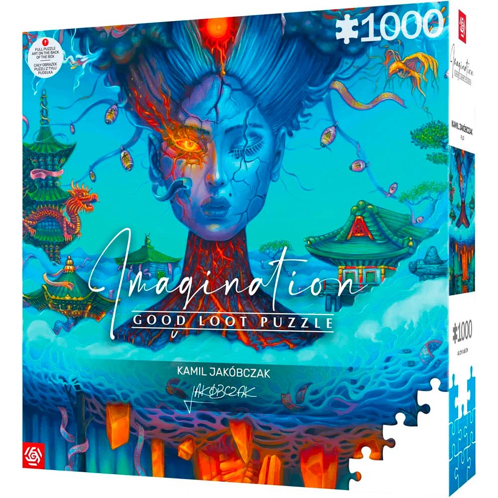 Пазл GOODLOOT Imagination: Kamil Jakobczak Fuji 1000 эл (5908305247852) Тематика пазла искусство