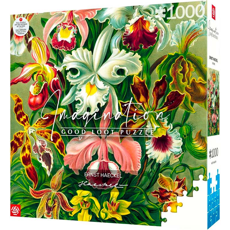 Пазл GOODLOOT Imagination: Orchid Ernst Haeckel 1000 эл (5908305247531)