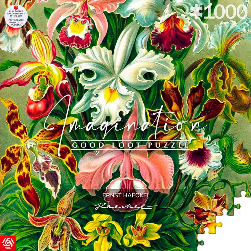 Пазл GOODLOOT Imagination: Orchid Ernst Haeckel 1000 эл (5908305247531) Тематика пазла искусство