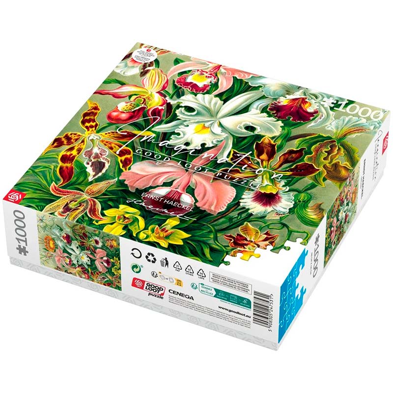 Заказать Пазл GOODLOOT Imagination: Orchid Ernst Haeckel 1000 эл (5908305247531)