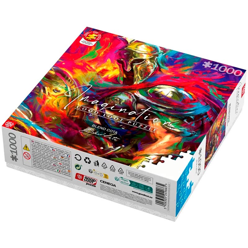 В Україні Пазл GOODLOOT Imagination: Blend Cota The Illyrian Warrior 1000 ел (5908305249665)