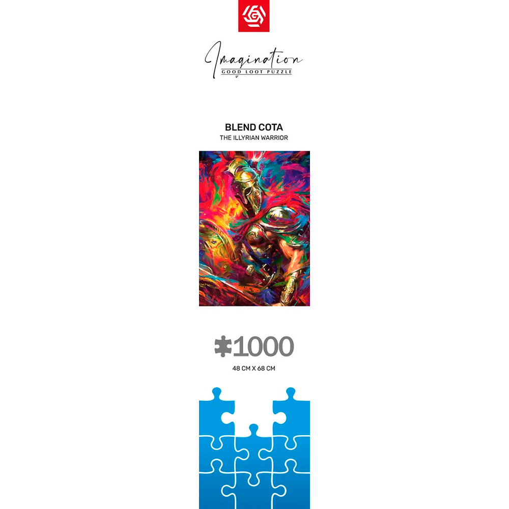 Покупка Пазл GOODLOOT Imagination: Blend Cota The Illyrian Warrior 1000 ел (5908305249665)