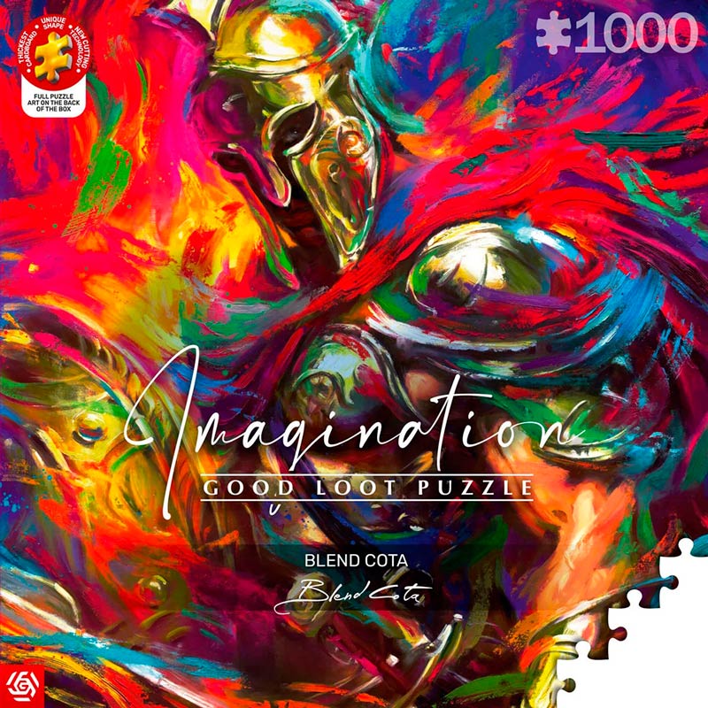Зовнішній вигляд Пазл GOODLOOT Imagination: Blend Cota The Illyrian Warrior 1000 ел (5908305249665)