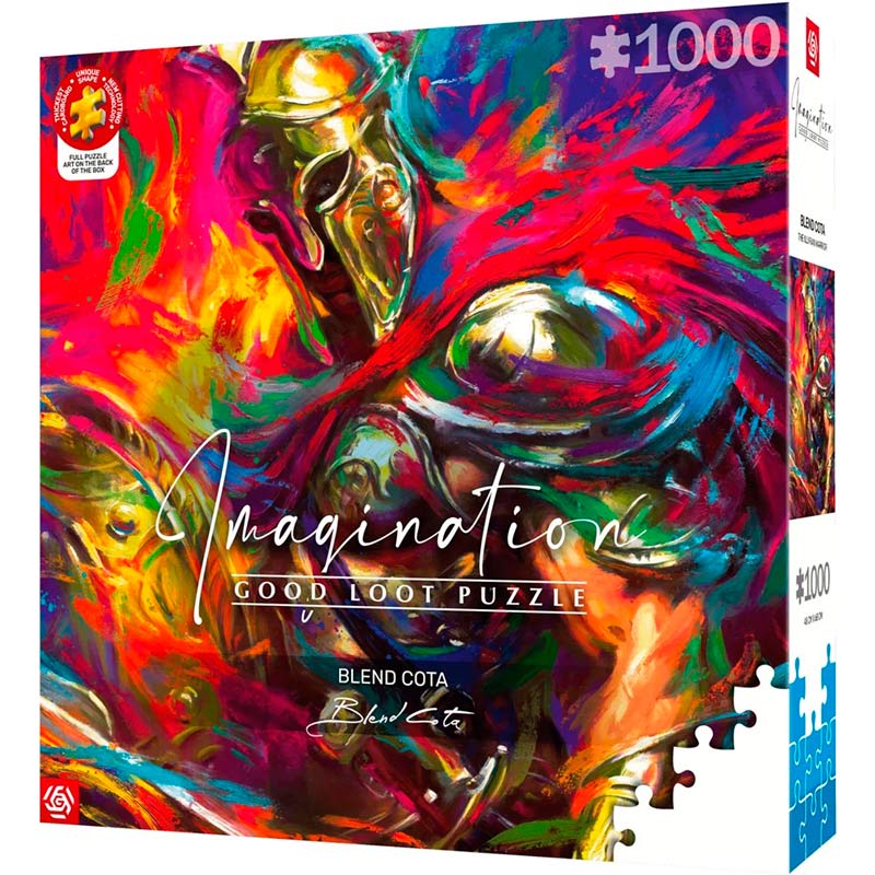 Пазл GOODLOOT Imagination: Blend Cota The Illyrian Warrior 1000 ел (5908305249665) Тематика пазла мистецтво