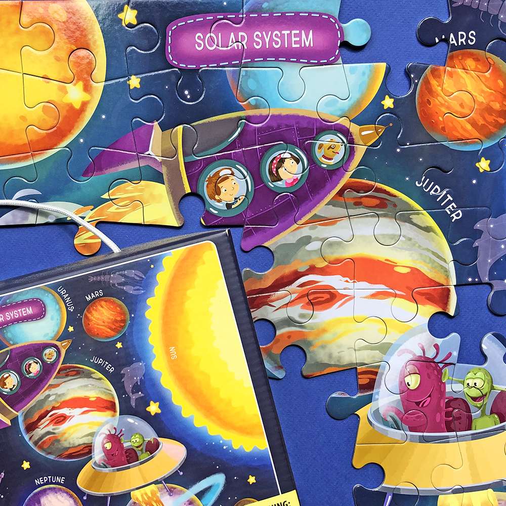 Пазл DODO Космос 100 эл. (300141) Предмет изучения окружающий мир