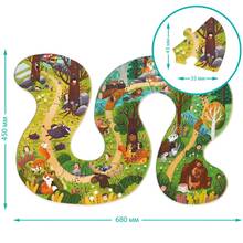 Пазл DODO Хто живе у лісі? 16 ел. (300608)