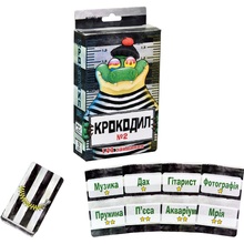 Настільна гра STRATEG Крокодил №2 українською мовою (30725)