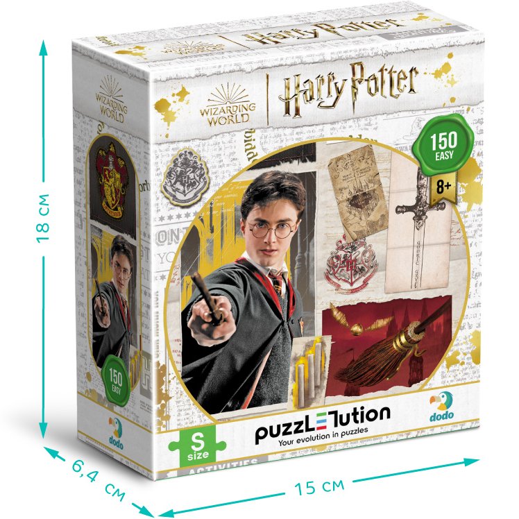 Пазл DODO Easy-S Harry Potter Гріфіндор 150 ел (200493) Тематика пазла кіно