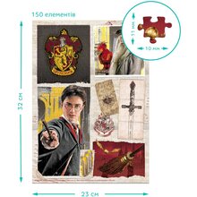 Пазл DODO Easy-S Harry Potter Гріфіндор 150 ел (200493)