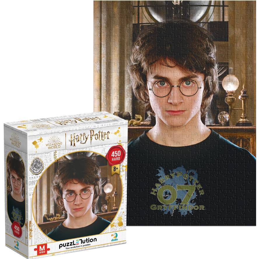 Пазл DODO Hard-M Harry Potter Портрет Гаррі 450 ел (200576) Для кого універсально