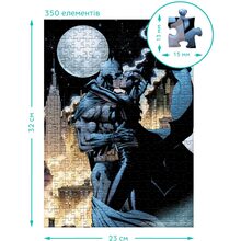 Пазл DODO Hard-S Batman Бетмен і жінка-кішка 350 ел (200557)