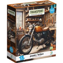 Пазл DODO Medium-L Транспорт Мотоциклетный гараж 500 эл (300651)