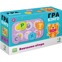 Настільна гра DODO Бінго Вивчаємо літери (300197)