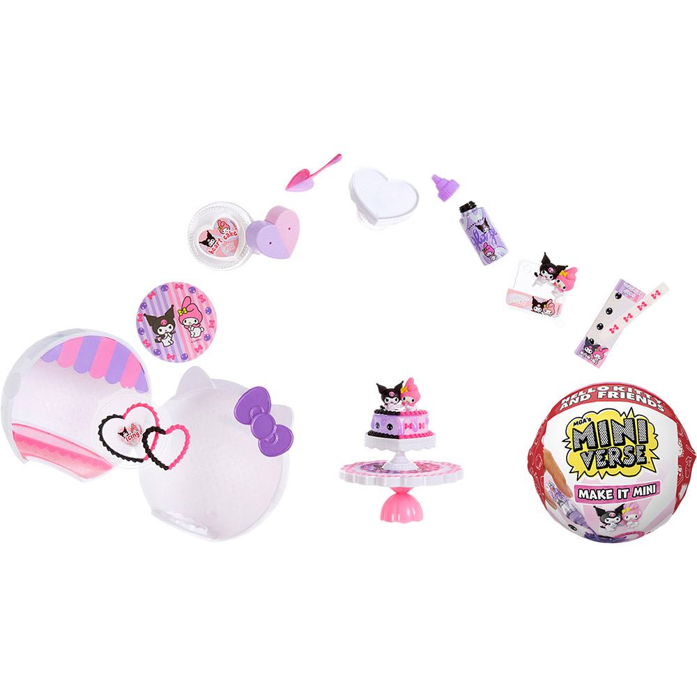 Ігровий набір MGA'S MINIVERSE Sanrio S2 Створи стиль разом з Хеллоу Кітті та друзями (547235)
