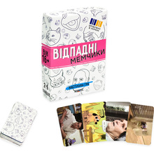 Настольная игра STRATEG Отпадные мемчики на украинском языке (30630)
