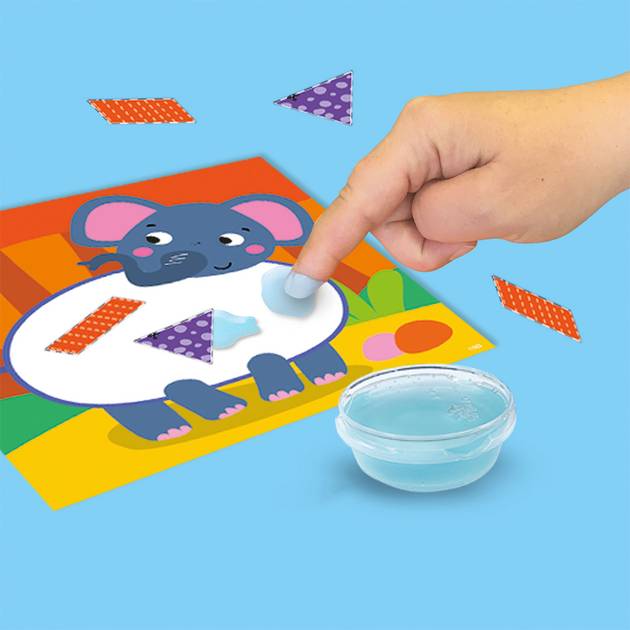Набір для творчості SES CREATIVE серії Montessori Вирізай із тваринами (14061S) Матеріал картон