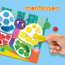 Набір для творчості SES CREATIVE серії Montessori Сортування кольорів та матеріалів (14062S)