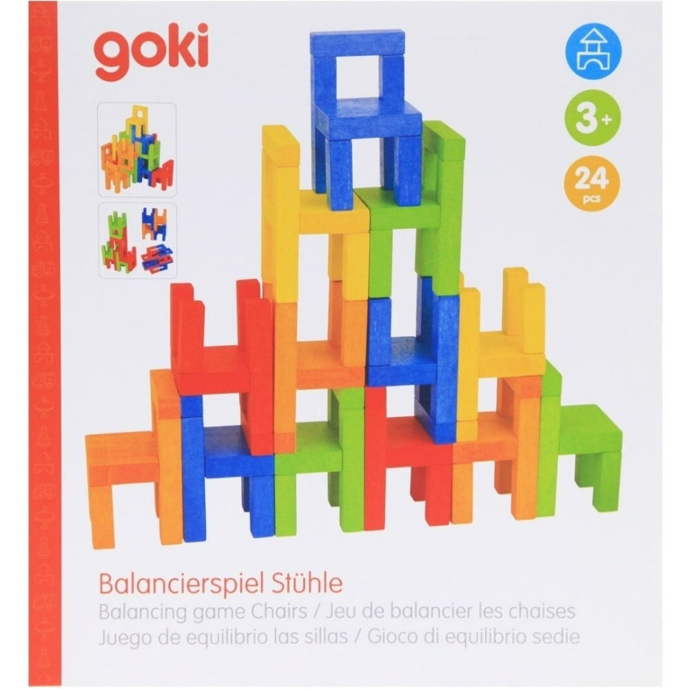 Развивающая игра GOKI Балансирующие стулья (56929) Возраст от 3 лет