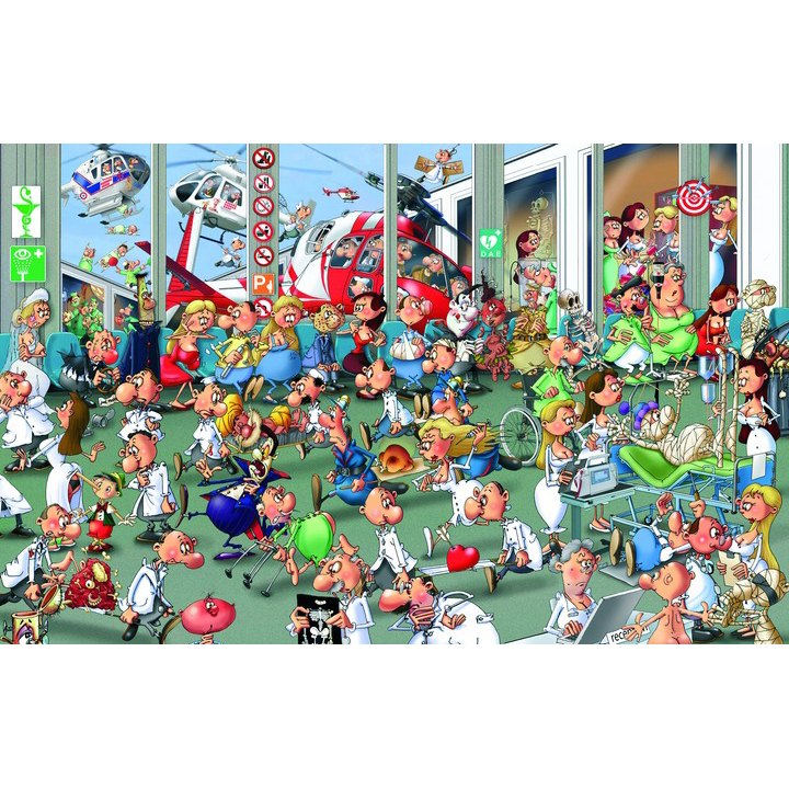 Пазл PIATNIK Швидка допомога 1000 ел (PT-537240) Пазл PIATNIK Швидка допомога 1000 ел (PT-537240) Для кого універсально