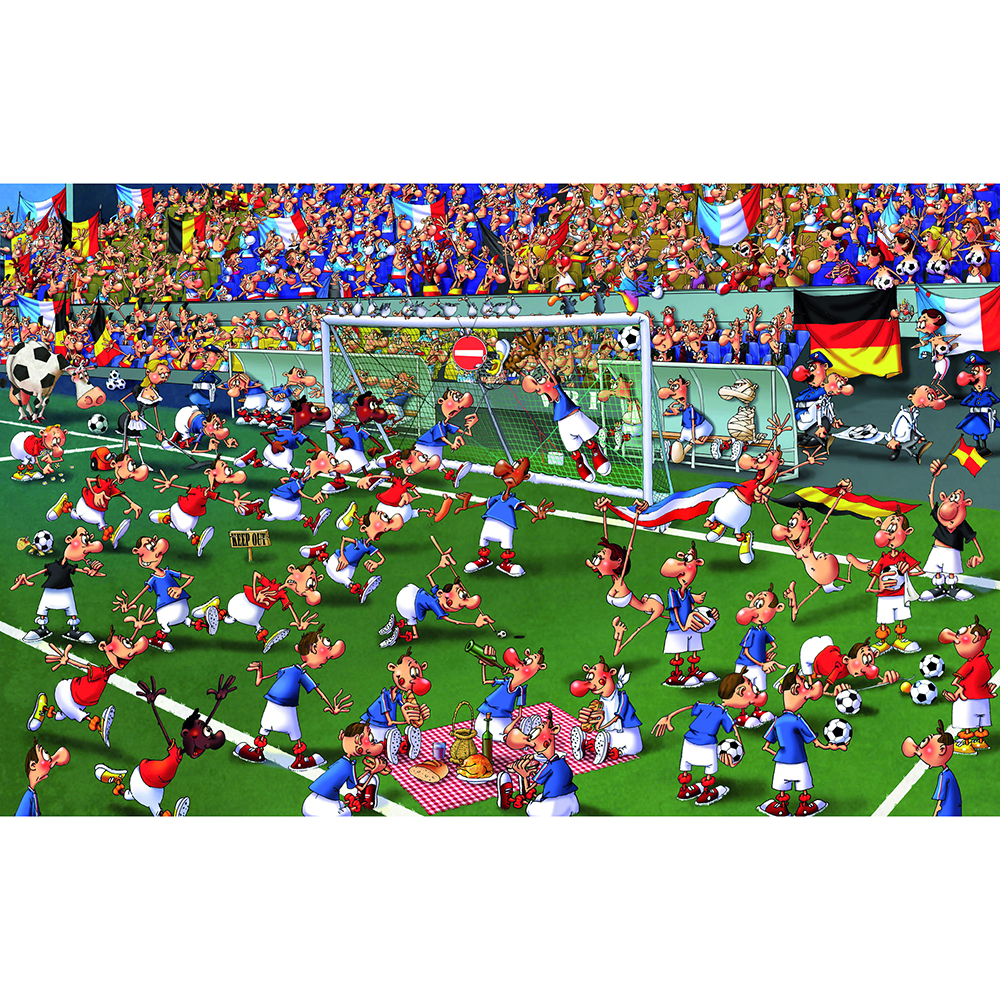 Пазл PIATNIK Футбол 1000 ел (PT-537349) Пазл PIATNIK Футбол 1000 ел (PT-537349) Для кого універсально