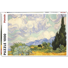 Пазл PIATNIK Пшеничне поле з кипарисом Вінсент ван Гог 1000 ел (PT-539145) Пазл PIATNIK Пшеничне поле з кипарисом Вінсент ван Гог 1000 ел (PT-539145)