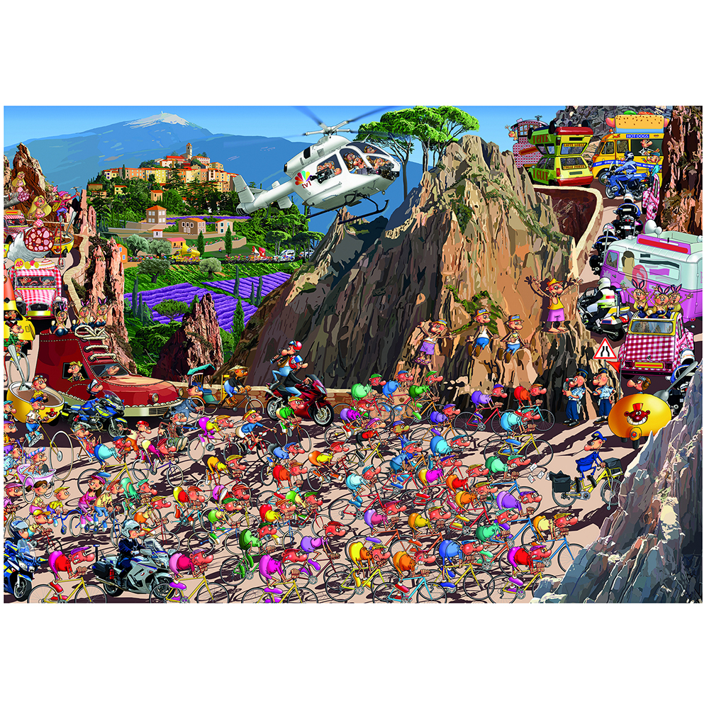 Пазл PIATNIK Велогонки 1000 ел (PT-548246) Пазл PIATNIK Велогонки 1000 ел (PT-548246) Для кого універсально